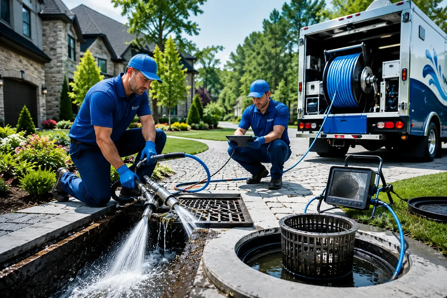 Local outdoor drain cleaning professionals in Mansfield, AR