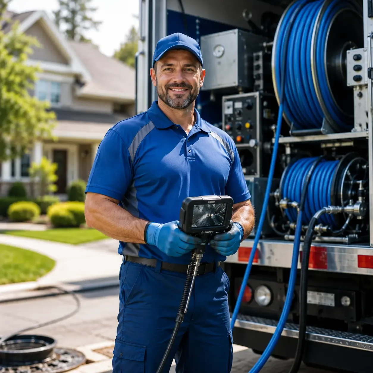 Local outdoor drain cleaning specialists in Mansfield, AR